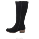 es Propet elegante jinete mujer negro/taupe ahumado J8NZ2111 - Imagen 6