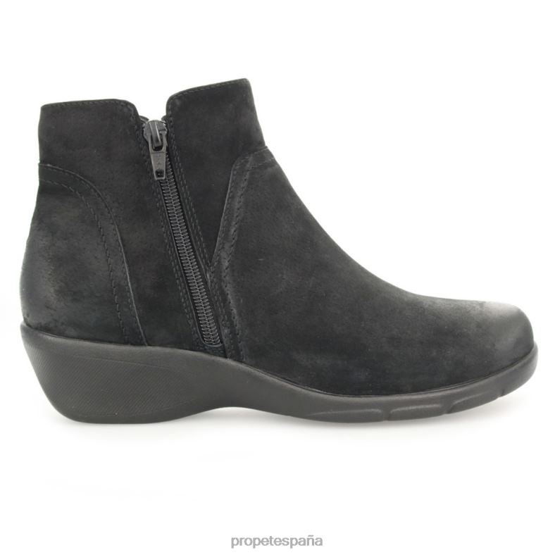 es Propet elegante vacilante mujer negro/marrón/tostado/gamuza negra/gamuza gris/burdeos J8NZ2118 - Imagen 11