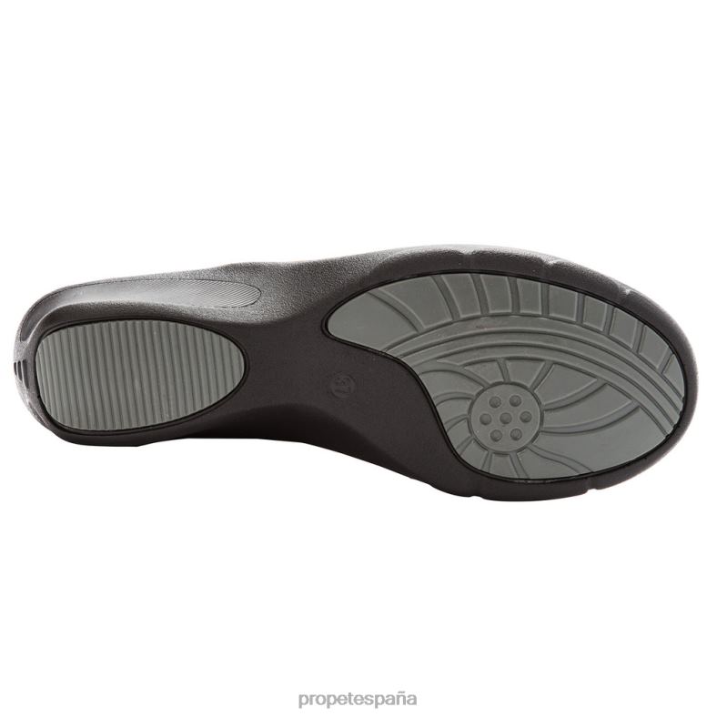 es Propet elegante vacilante mujer negro/marrón/tostado/gamuza negra/gamuza gris/burdeos J8NZ2118 - Imagen 9