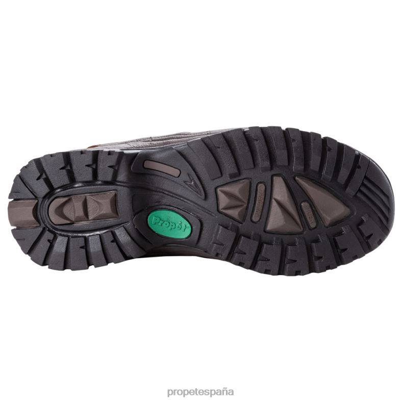 es Propet elegante ventisca de encaje medio hombres negro/marrón negro J8NZ233 - Imagen 3