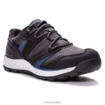 es Propet elegante vercors hombres gris azul/gris oliva/negro rojo J8NZ225 - Imagen 2