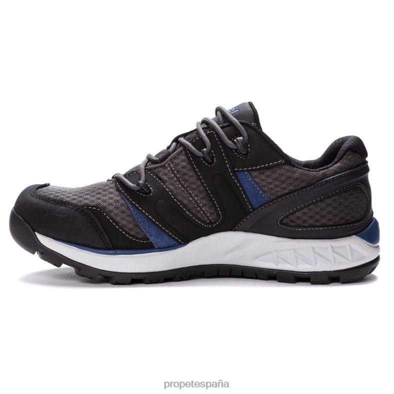 es Propet elegante vercors hombres gris azul/gris oliva/negro rojo J8NZ225 - Imagen 12
