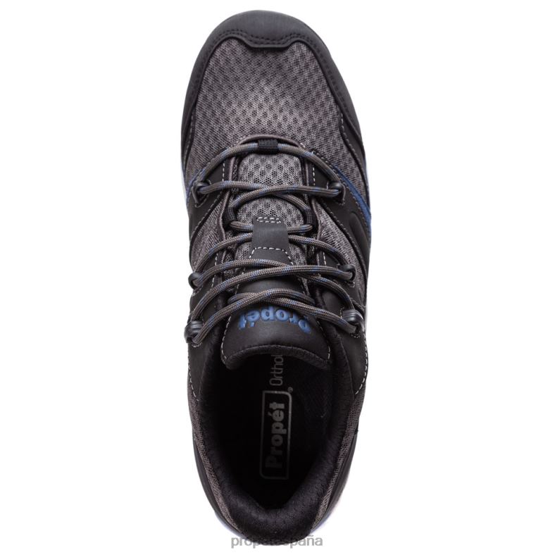 es Propet elegante vercors hombres gris azul/gris oliva/negro rojo J8NZ225 - Imagen 14