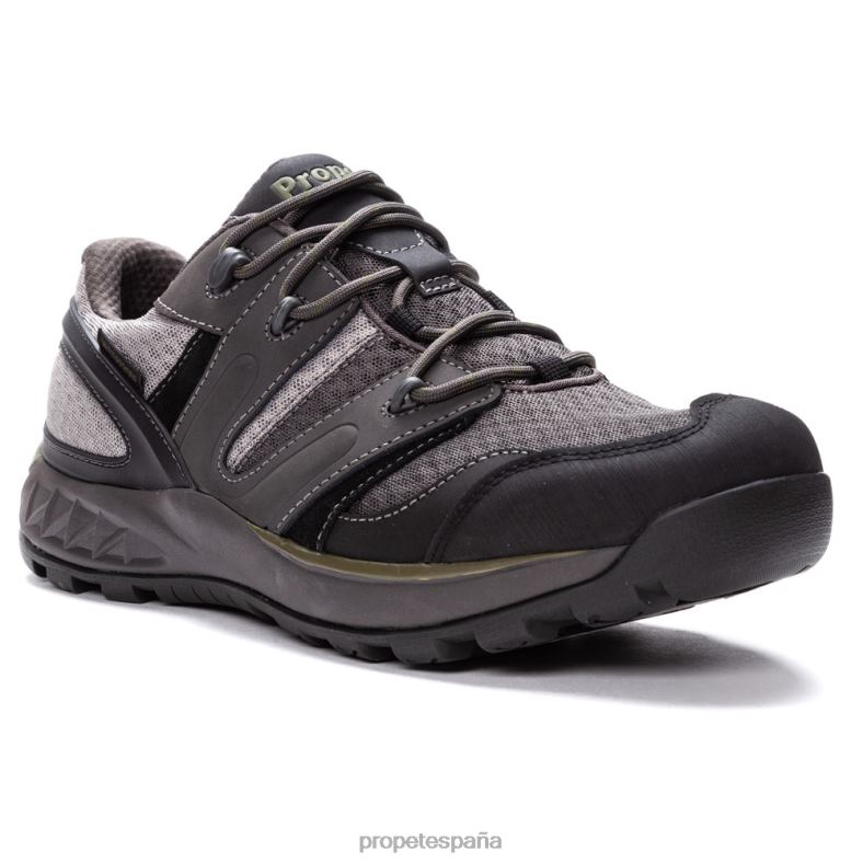 es Propet elegante vercors hombres gris azul/gris oliva/negro rojo J8NZ225 - Imagen 16