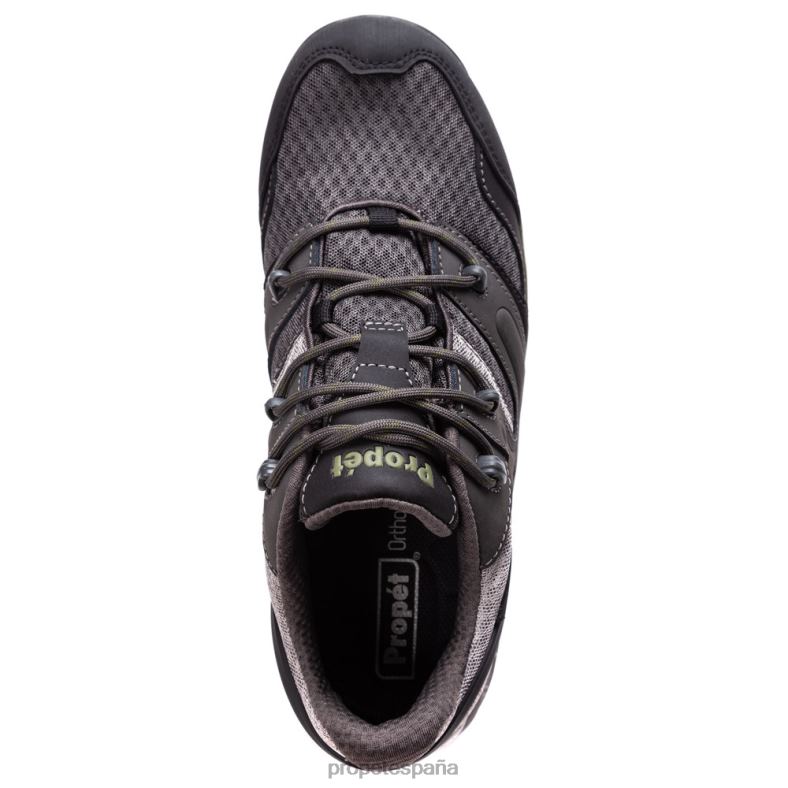 es Propet elegante vercors hombres gris azul/gris oliva/negro rojo J8NZ225 - Imagen 4