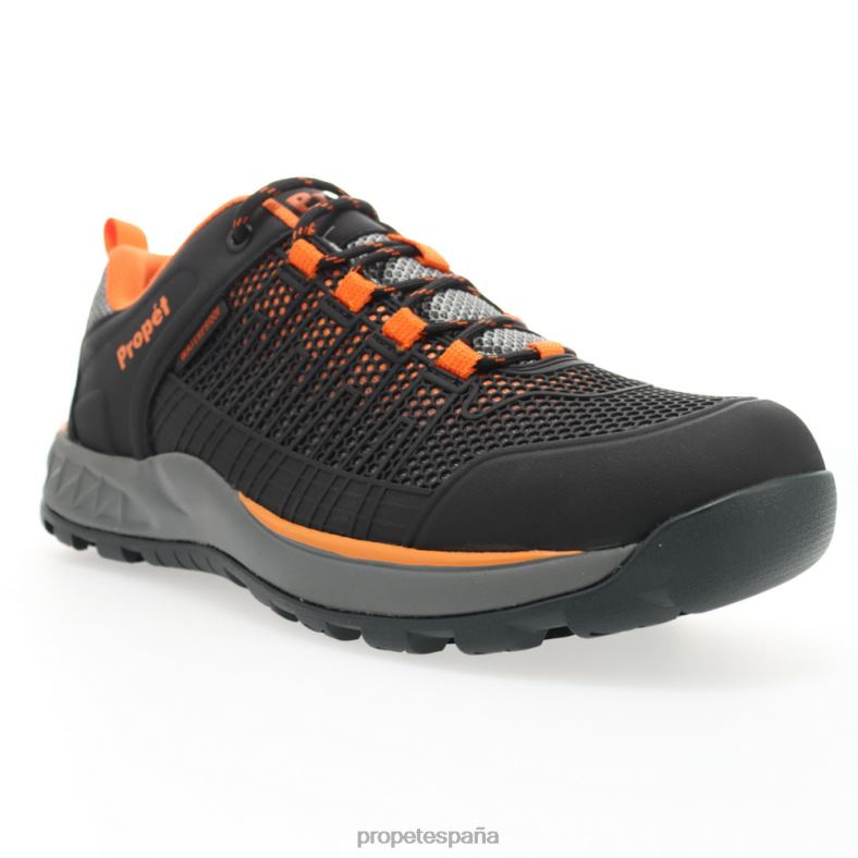 es Propet elegante vestidor hombres negro gris/negro naranja/gris azul J8NZ222 - Imagen 16