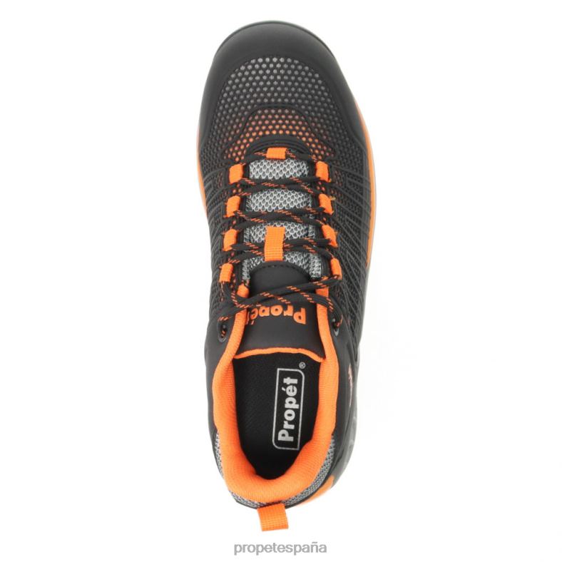 es Propet elegante vestidor hombres negro gris/negro naranja/gris azul J8NZ222 - Imagen 4