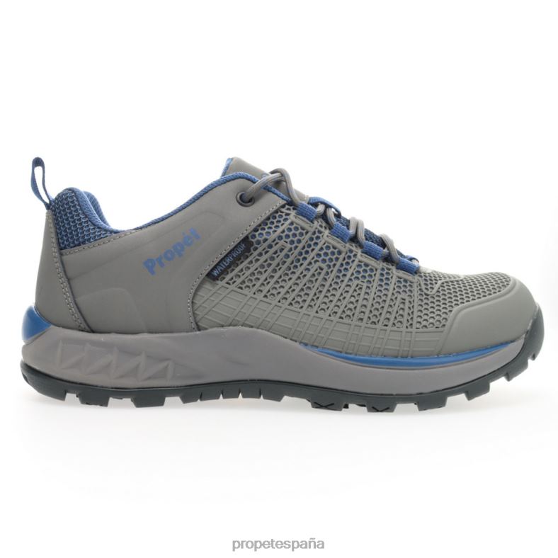 es Propet elegante vestidor hombres negro gris/negro naranja/gris azul J8NZ222 - Imagen 5
