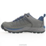 es Propet elegante vestidor hombres negro gris/negro naranja/gris azul J8NZ222 - Imagen 8