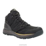 es Propet elegante Veymont hombres negro rojo/gris azul/naranja humo/negro dorado J8NZ223 - Imagen 12
