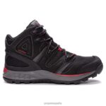 es Propet elegante Veymont hombres negro rojo/gris azul/naranja humo/negro dorado J8NZ223