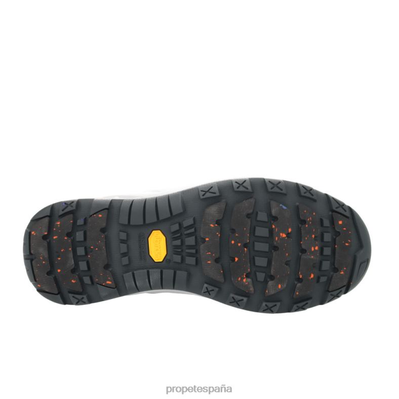 es Propet elegante Veymont hombres negro rojo/gris azul/naranja humo/negro dorado J8NZ223 - Imagen 3