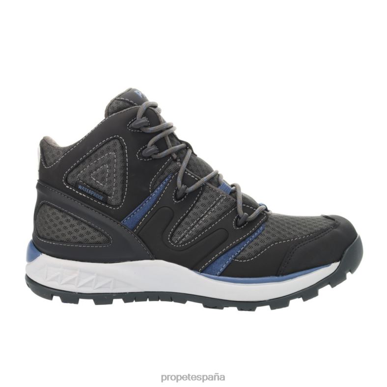 es Propet elegante Veymont hombres negro rojo/gris azul/naranja humo/negro dorado J8NZ223 - Imagen 21