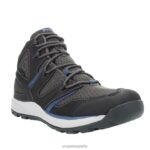 es Propet elegante Veymont hombres negro rojo/gris azul/naranja humo/negro dorado J8NZ223 - Imagen 22