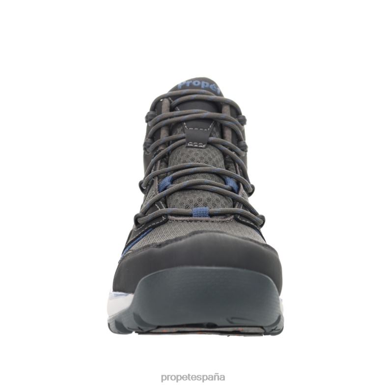 es Propet elegante Veymont hombres negro rojo/gris azul/naranja humo/negro dorado J8NZ223 - Imagen 23