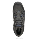 es Propet elegante Veymont hombres negro rojo/gris azul/naranja humo/negro dorado J8NZ223 - Imagen 4