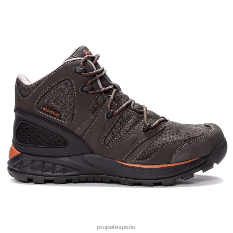 es Propet elegante Veymont hombres negro rojo/gris azul/naranja humo/negro dorado J8NZ223 - Imagen 5