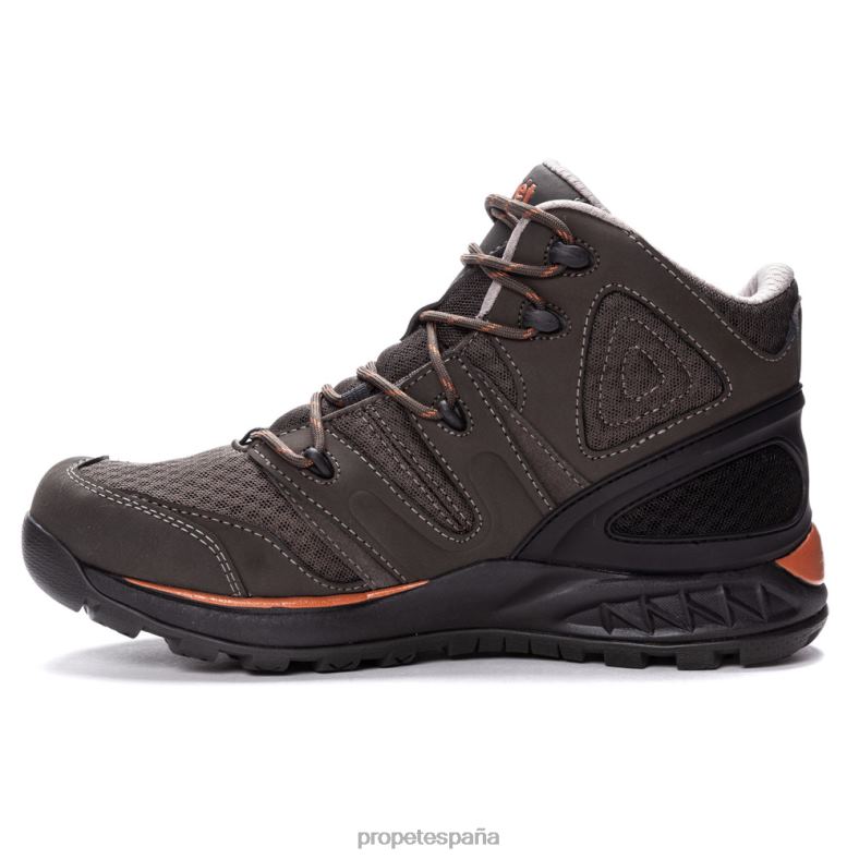 es Propet elegante Veymont hombres negro rojo/gris azul/naranja humo/negro dorado J8NZ223 - Imagen 8