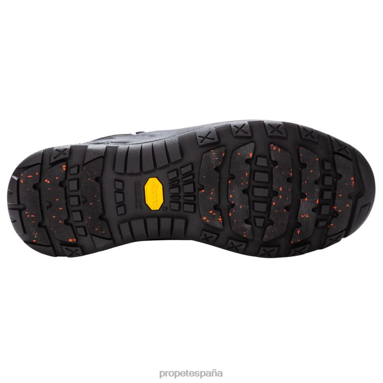 es Propet elegante Veymont hombres negro rojo/gris azul/naranja humo/negro dorado J8NZ223 - Imagen 10