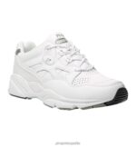 es Propet energético andador de estabilidad hombres blanco/negro/nubuck negro choco/nubuck negro gris/marino blanco J8NZ25 - Imagen 2