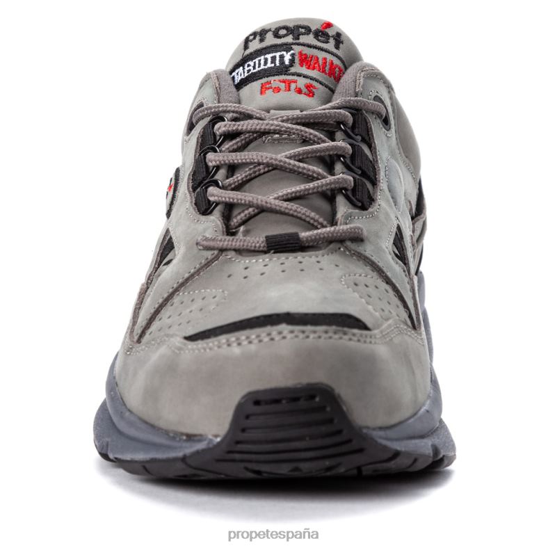 es Propet energético andador de estabilidad hombres blanco/negro/nubuck negro choco/nubuck negro gris/marino blanco J8NZ25 - Imagen 14