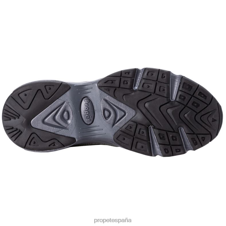 es Propet energético andador de estabilidad hombres blanco/negro/nubuck negro choco/nubuck negro gris/marino blanco J8NZ25 - Imagen 16