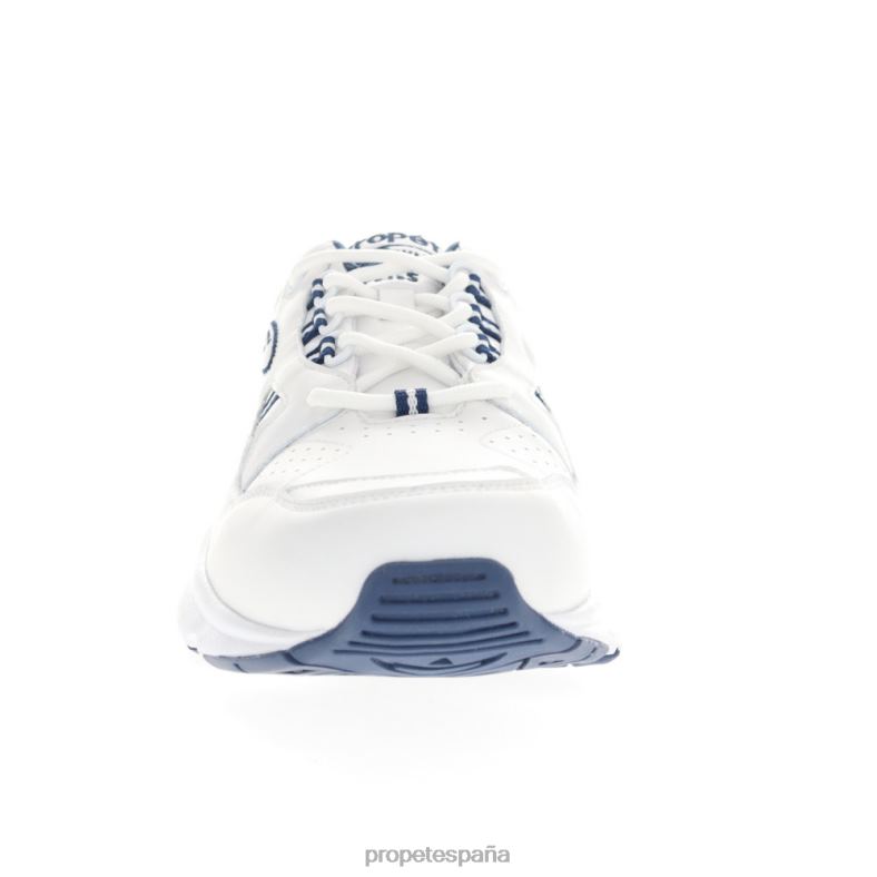 es Propet energético andador de estabilidad hombres blanco/negro/nubuck negro choco/nubuck negro gris/marino blanco J8NZ25 - Imagen 20