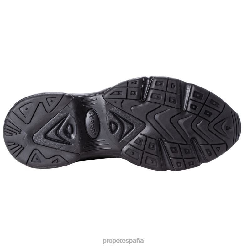 es Propet energético andador de estabilidad hombres blanco/negro/nubuck negro choco/nubuck negro gris/marino blanco J8NZ25 - Imagen 3