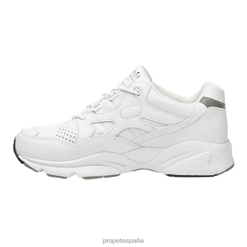 es Propet energético andador de estabilidad hombres blanco/negro/nubuck negro choco/nubuck negro gris/marino blanco J8NZ25 - Imagen 24