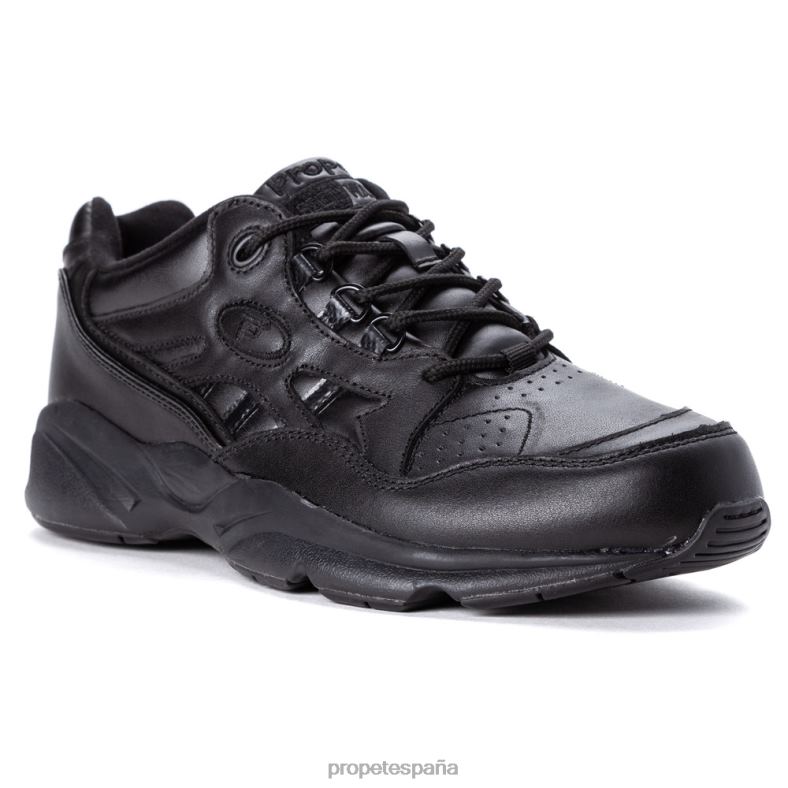 es Propet energético andador de estabilidad hombres blanco/negro/nubuck negro choco/nubuck negro gris/marino blanco J8NZ25 - Imagen 28