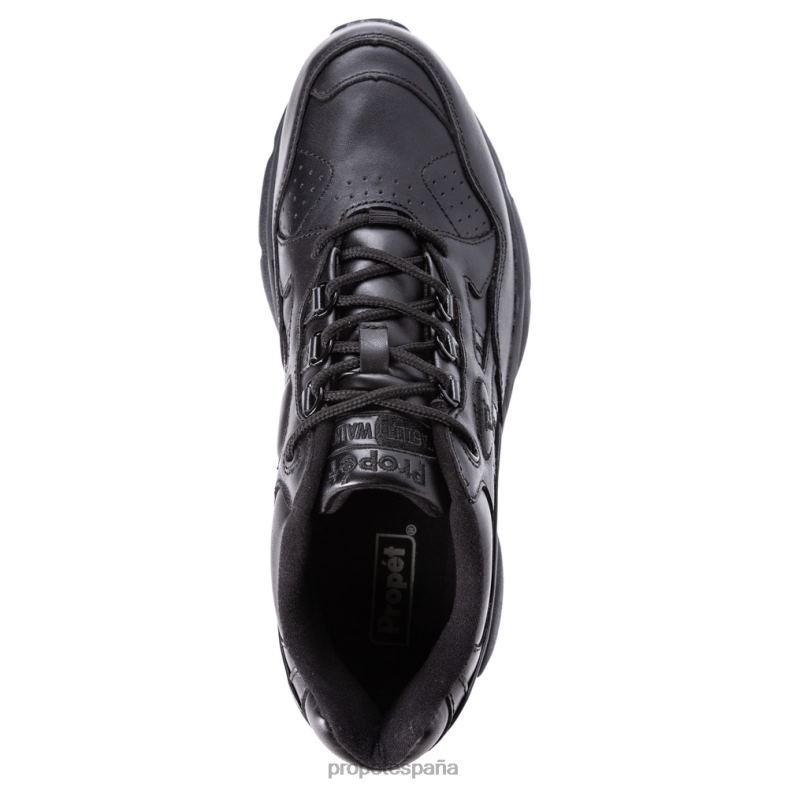 es Propet energético andador de estabilidad hombres blanco/negro/nubuck negro choco/nubuck negro gris/marino blanco J8NZ25 - Imagen 4
