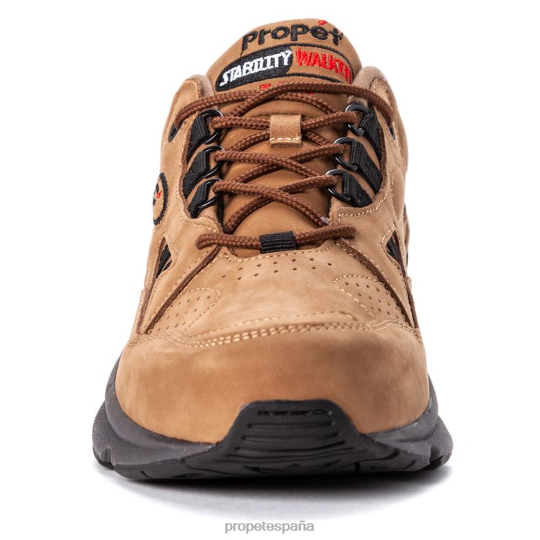 es Propet energético andador de estabilidad hombres blanco/negro/nubuck negro choco/nubuck negro gris/marino blanco J8NZ25 - Imagen 7
