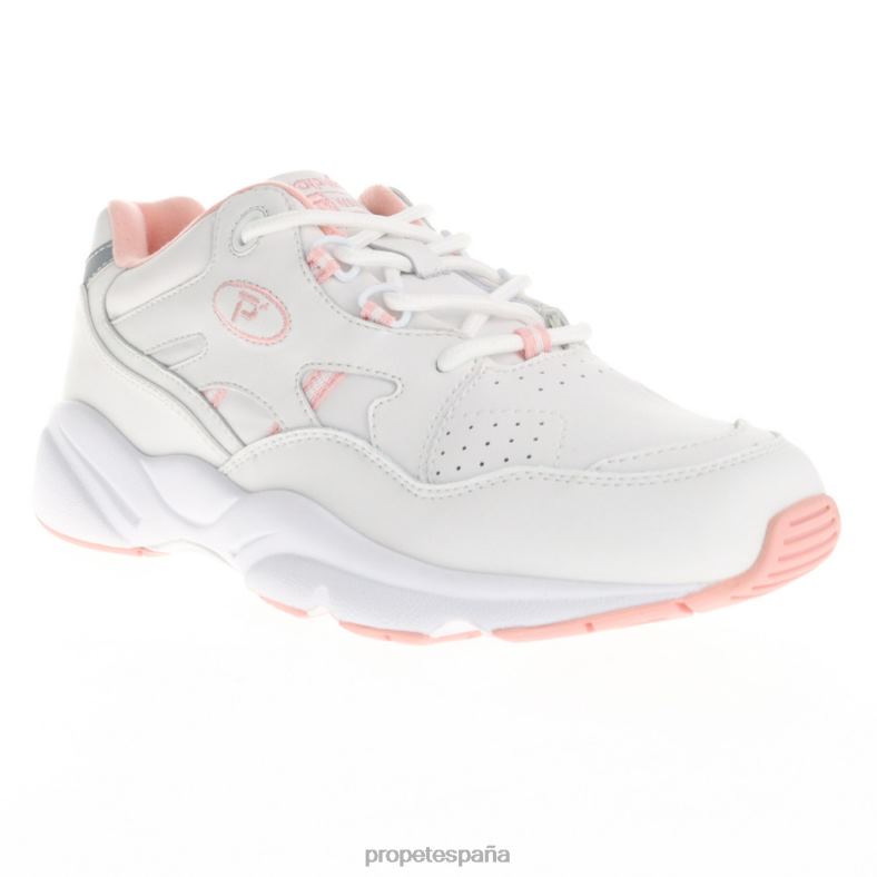 es Propet energético andador de estabilidad mujer negro/blanco/blanco azul claro/blanco rosa J8NZ297 - Imagen 12