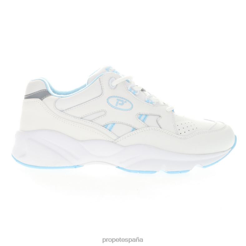 es Propet energético andador de estabilidad mujer negro/blanco/blanco azul claro/blanco rosa J8NZ297 - Imagen 5
