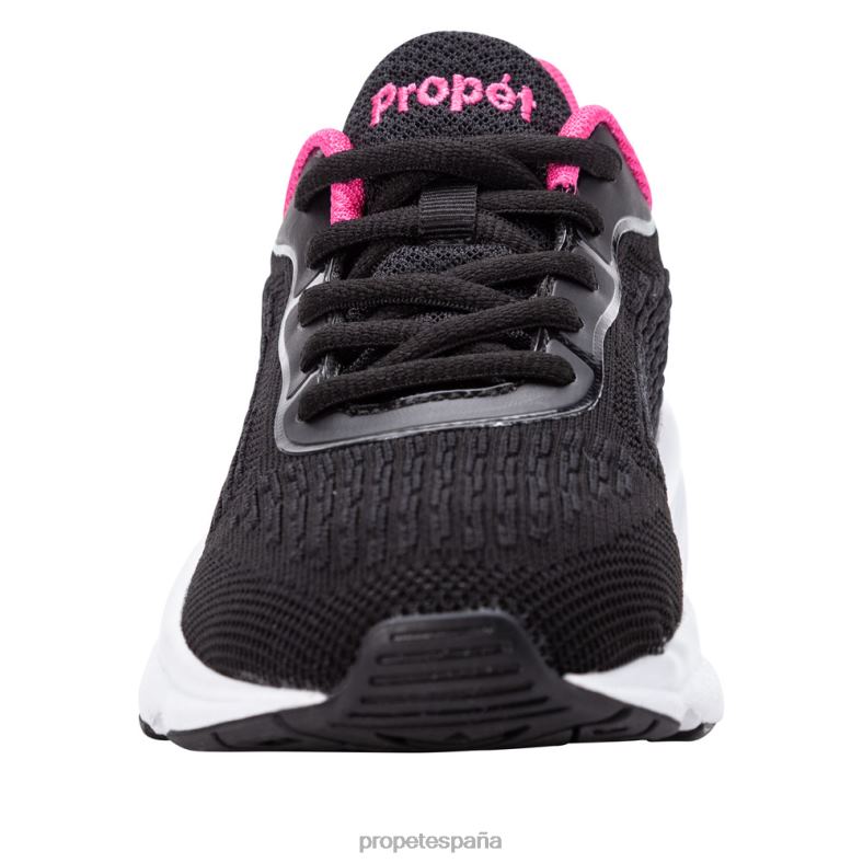 es Propet energético esfuerzo de estabilidad mujer negro rosa intenso/verde vaquero/gris violeta J8NZ288 - Imagen 16