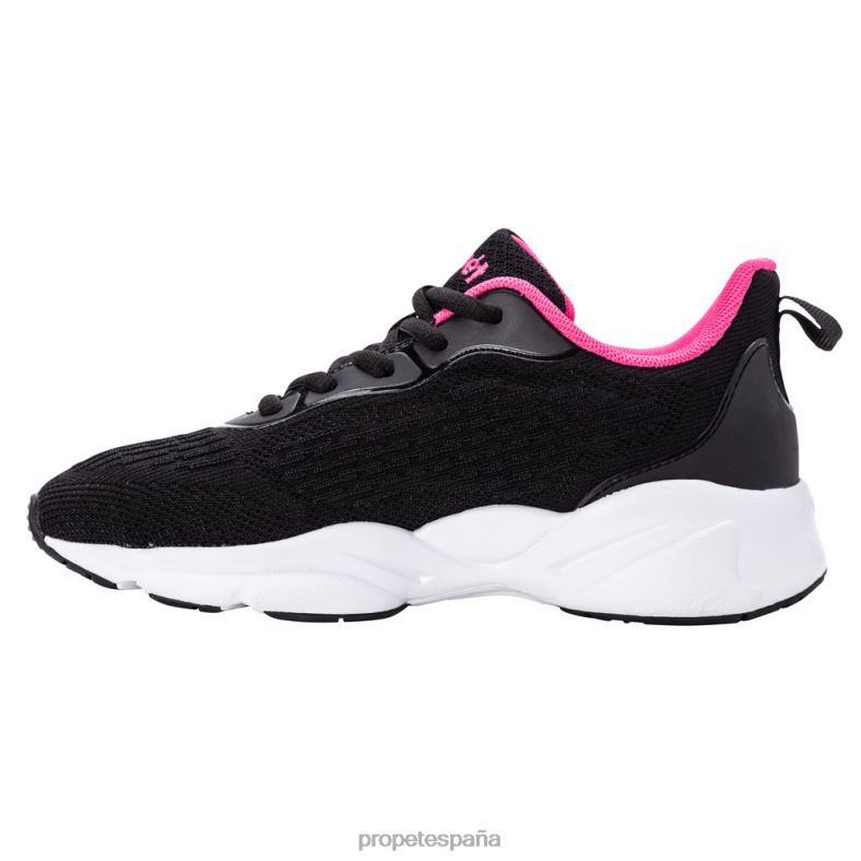 es Propet energético esfuerzo de estabilidad mujer negro rosa intenso/verde vaquero/gris violeta J8NZ288 - Imagen 17