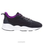 es Propet energético esfuerzo de estabilidad mujer negro rosa intenso/verde vaquero/gris violeta J8NZ288 - Imagen 8