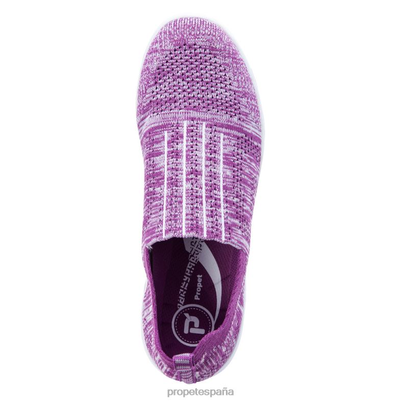 es Propet energético estiramiento de viaje activo mujer negro gris/baya/gris/azul marino/taupe/rosa J8NZ2102 - Imagen 4