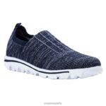 es Propet energético estiramiento de viaje activo mujer negro gris/baya/gris/azul marino/taupe/rosa J8NZ2102 - Imagen 10