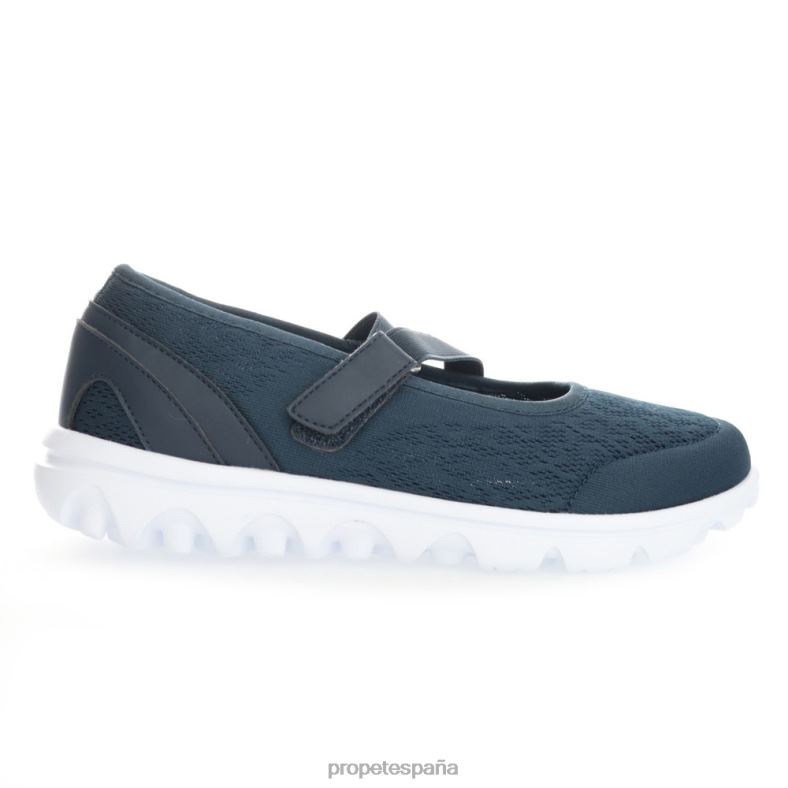 es Propet energético merceditas travelactive mujer negro/miel/azul marino/plata/blanco J8NZ2106 - Imagen 5