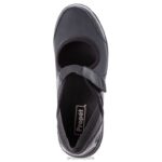 es Propet energético onalee mujer todo negro liso/beige J8NZ295 - Imagen 4