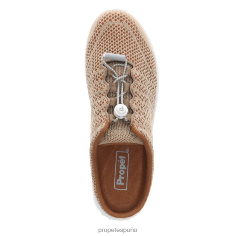 es Propet energético tobogán travelwalker evo mujer gris coral/negro/azul bacalao/taupe sienna J8NZ2103 - Imagen 16