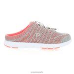 es Propet energético tobogán travelwalker evo mujer gris coral/negro/azul bacalao/taupe sienna J8NZ2103