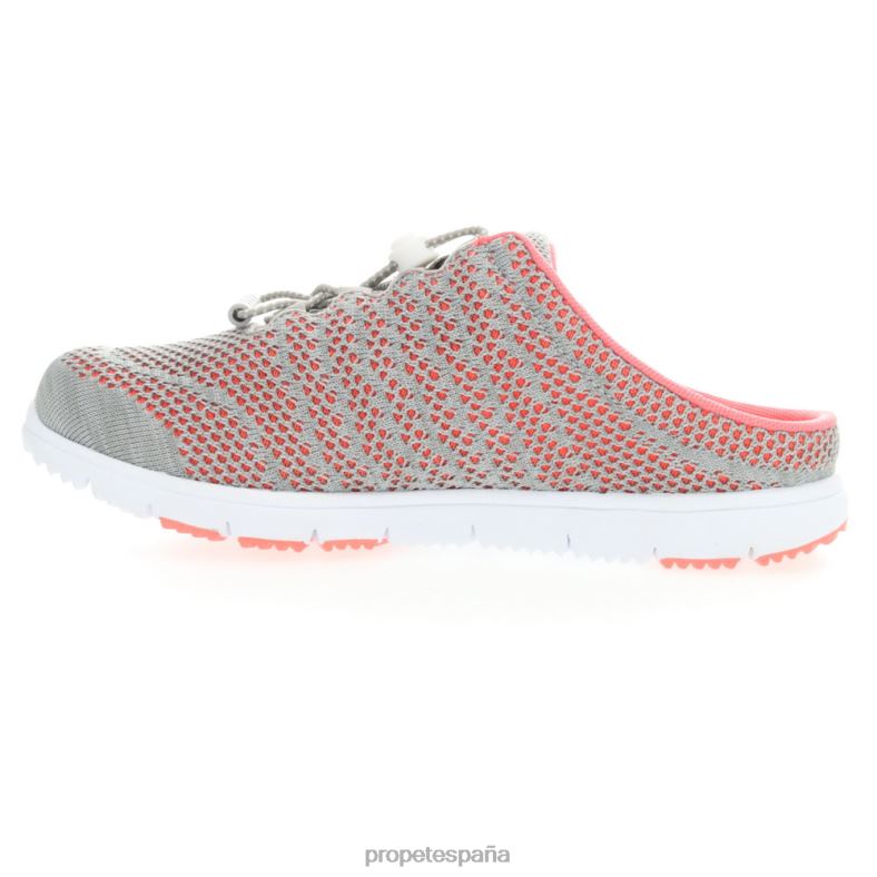 es Propet energético tobogán travelwalker evo mujer gris coral/negro/azul bacalao/taupe sienna J8NZ2103 - Imagen 17