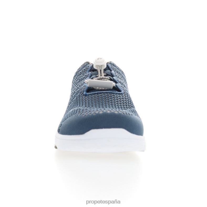 es Propet energético tobogán travelwalker evo mujer gris coral/negro/azul bacalao/taupe sienna J8NZ2103 - Imagen 6