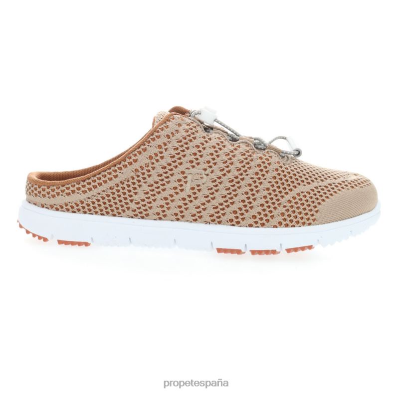 es Propet energético tobogán travelwalker evo mujer gris coral/negro/azul bacalao/taupe sienna J8NZ2103 - Imagen 10