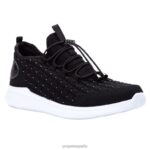 es Propet energético viajando mujer negro metalizado/gris claro/baya triturada/negro/azul marino metalizado/margarita blanca/rubor rosa/manzana verde J8NZ289