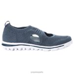es Propet energético viaje activo ávido mujer negro/denim/gris claro/rojo rosa J8NZ299 - Imagen 15