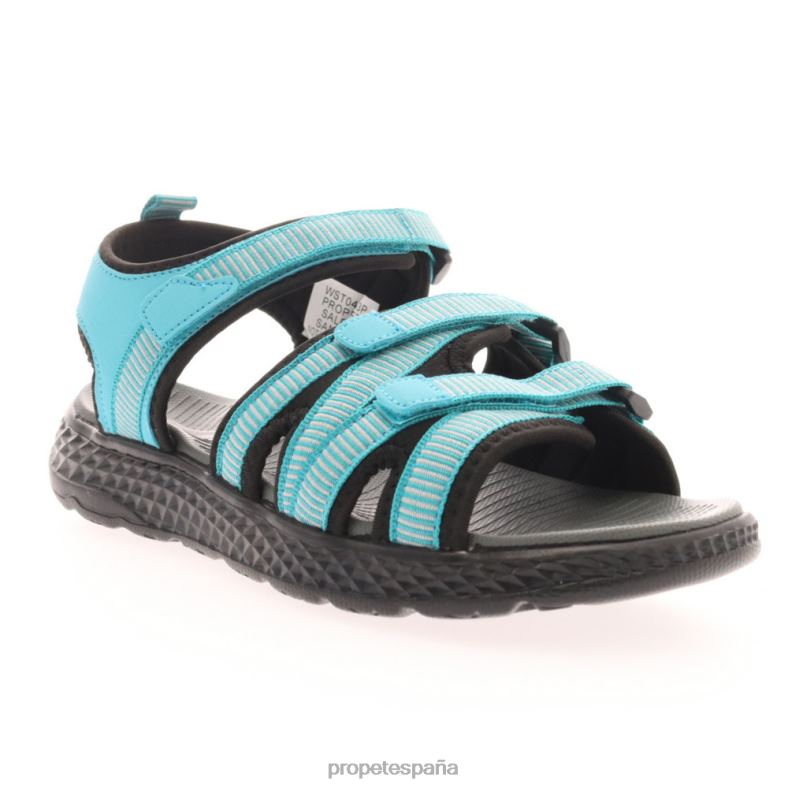 es Propet refrescante aventura activa mujer verde azulado/negro/gris claro/azul marino J8NZ2129 - Imagen 2