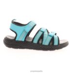 es Propet refrescante aventura activa mujer verde azulado/negro/gris claro/azul marino J8NZ2129